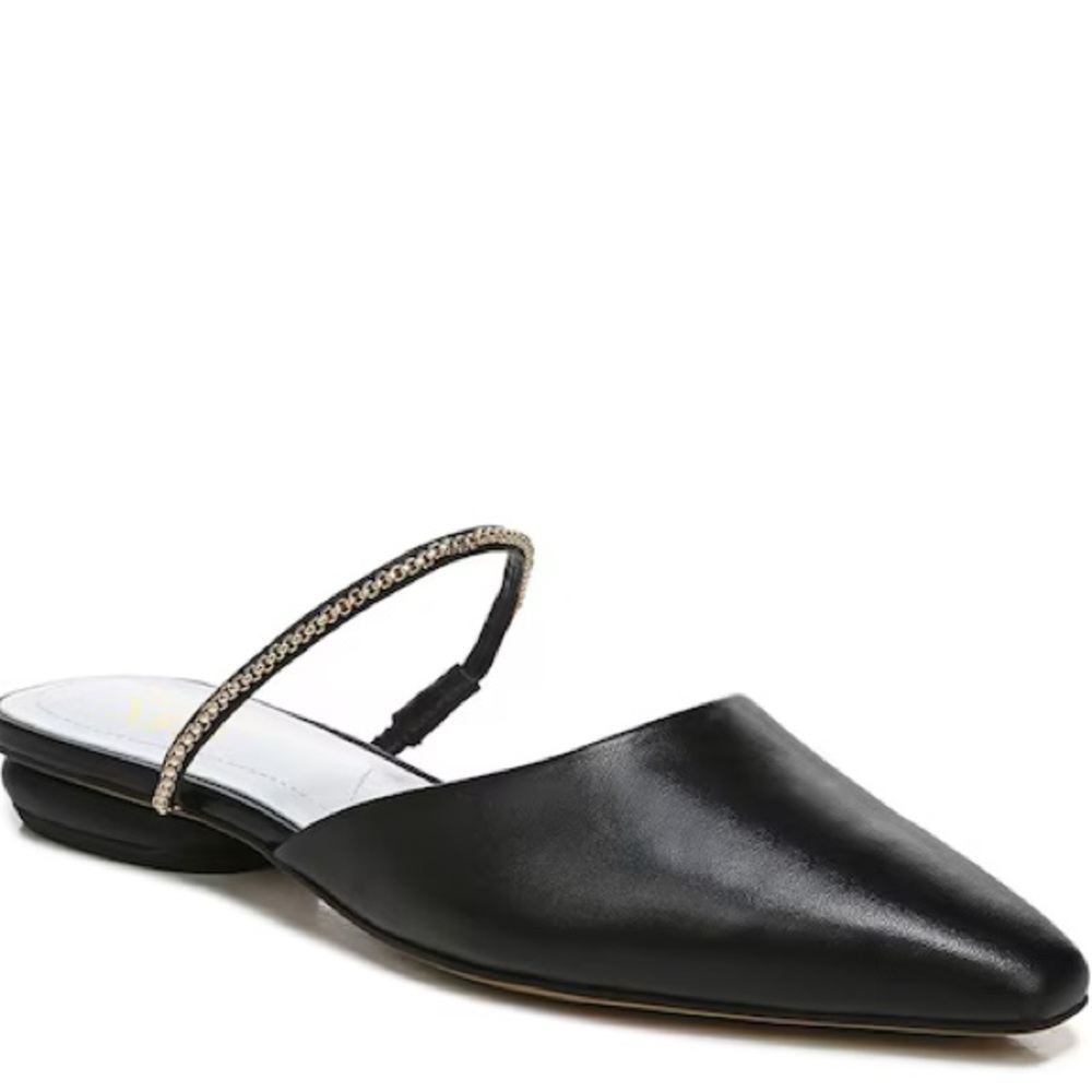 Franco Sarto Balon Chain Mule - Black